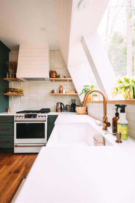 Dunlap Hollow A-Frame Rockbridge Екстериор снимка
